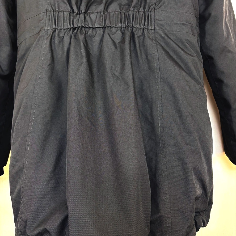 Eddie Bauer Down Filled Hooded Fur Trim Snow Jacket Puffer Quilted Womens Sz M - Picture 7 of 14